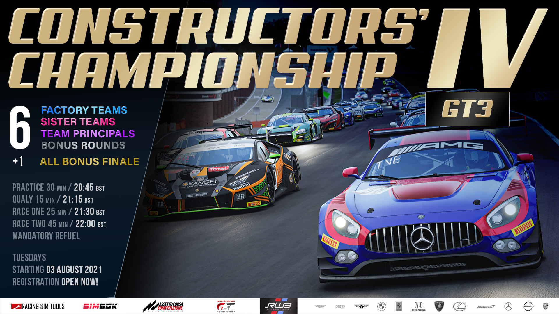 RWB International Constructors Championship Season 4